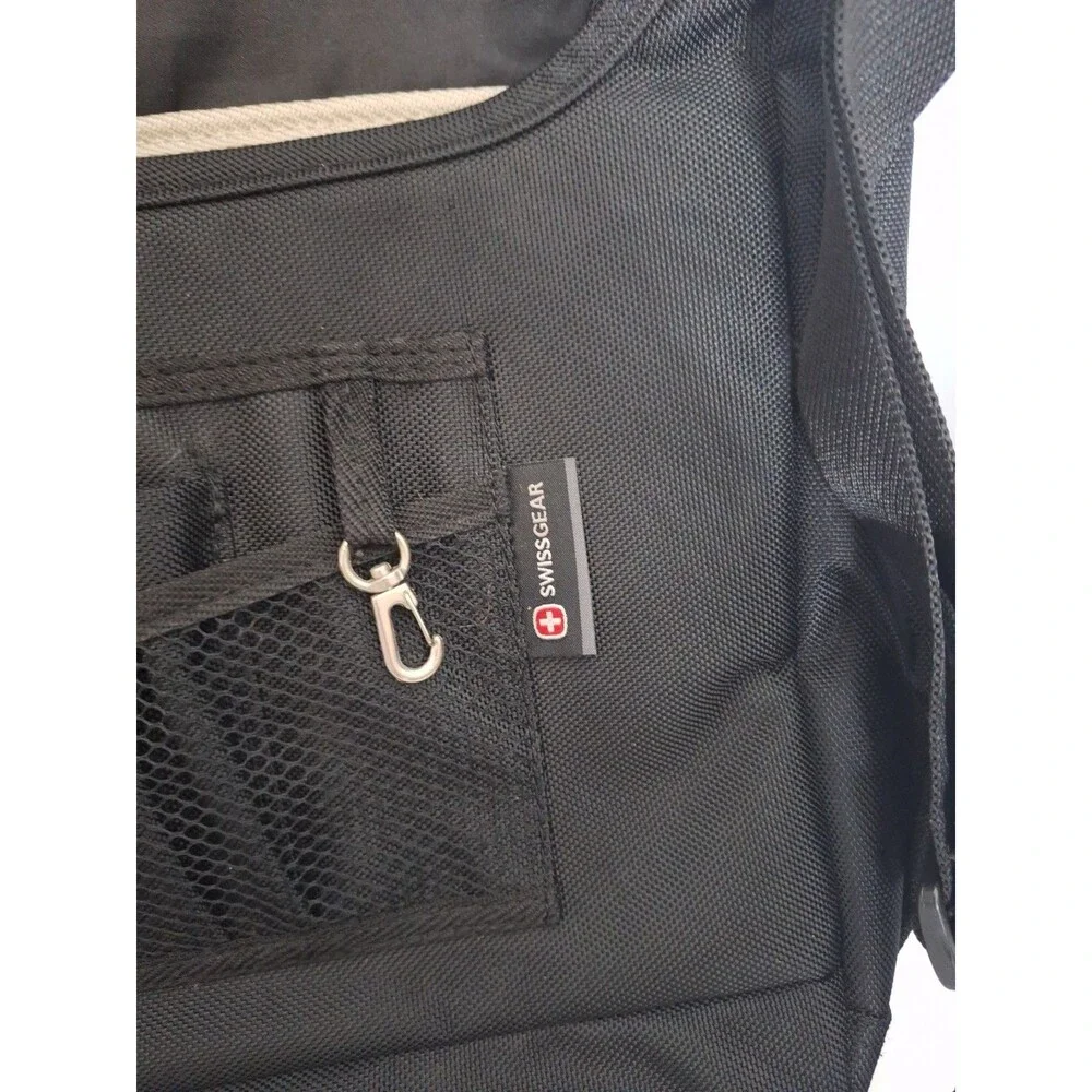 SWISS GEAR Laptop Messenger Shoulder Bag Multi Compartment Brief Case Black 16”
